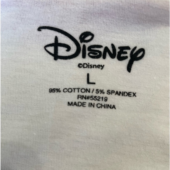 Disney women’s Micky Hearts camisole tank top with adjustable strap size large - Picture 3 of 4